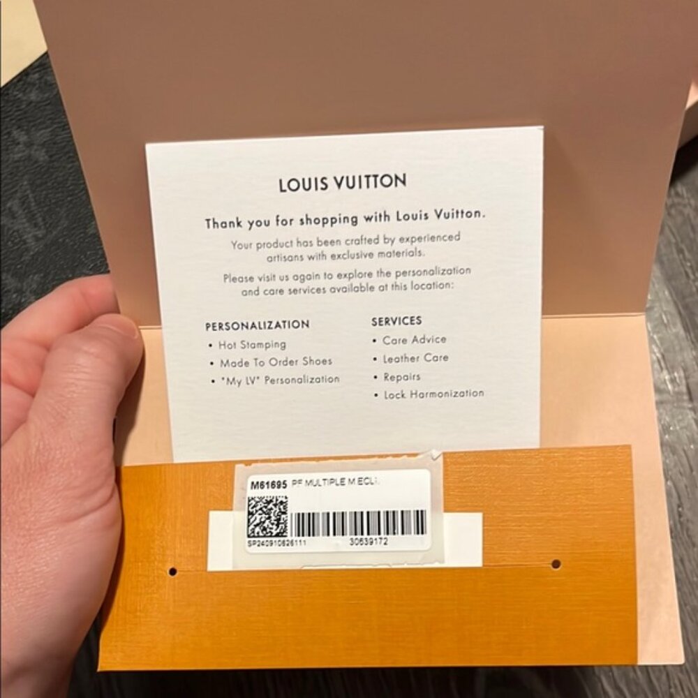 Louis Vuitton Black Wallet - Picture 3 of 3